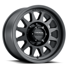 Load image into Gallery viewer, Method MR704 HD 17x9 18mm Offset 8x6.5 130.81mm CB Matte Black Wheel