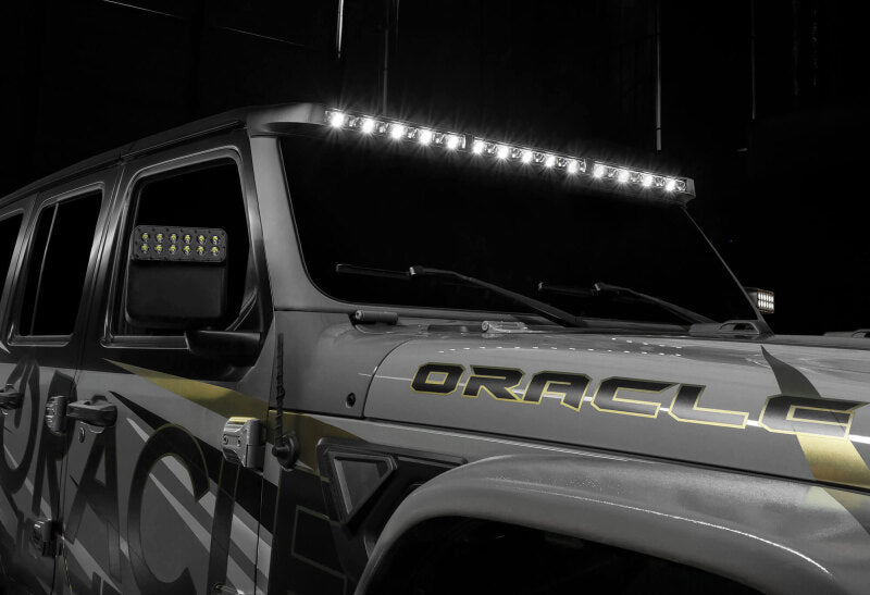 Oracle Jeep Wrangler JL/Gladiator JT Integrated Windhsiled LED Light Bar System