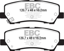 Load image into Gallery viewer, EBC 15+ Ford Mustang 2.3 Turbo Performance Pkg Yellowstuff Rear Brake Pads