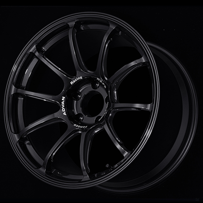 Advan RZ-F2 18x9 +45 5-114.3 Racing Titanium Black Wheel