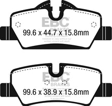 Load image into Gallery viewer, EBC 14+ Mini Hardtop 1.5 Turbo Cooper Ultimax2 Rear Brake Pads