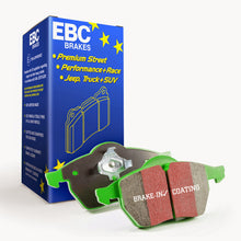 Load image into Gallery viewer, EBC 08-13 Infiniti EX35 3.5 Greenstuff Front Brake Pads