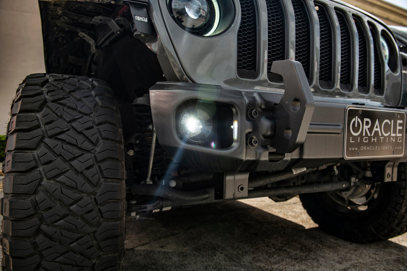 Oracle Jeep Wrangler JL/Gladiator JT Sport High Performance W LED Fog Lights - No Halo SEE WARRANTY