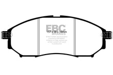 Load image into Gallery viewer, EBC 06-09 Infiniti FX35 3.5 Greenstuff Front Brake Pads