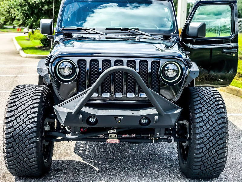 Oracle Jeep JL/Gladiator JT Oculus Bi-LED Projector Headlights - Amber/White Switchback SEE WARRANTY