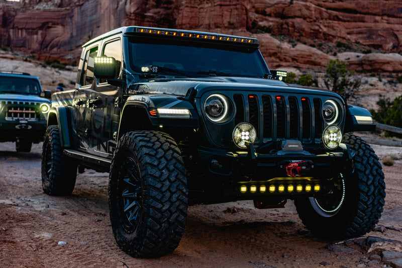 Oracle Jeep Wrangler JL/Gladiator JT Integrated Windhsiled LED Light Bar System