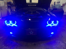 Load image into Gallery viewer, Oracle 15-21 Dodge Challenger Waterproof LED Fog Light Halo Kit - ColorSHIFT SEE WARRANTY