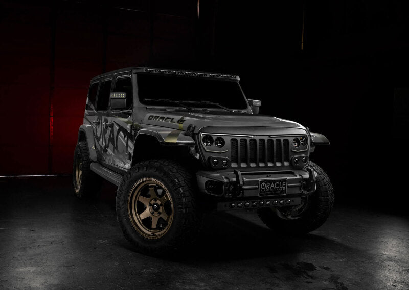 Oracle Jeep Wrangler JL/Gladiator JT Integrated Windhsiled LED Light Bar System