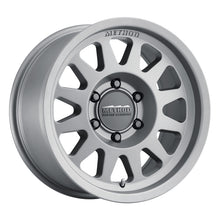 Load image into Gallery viewer, Method MR704 16x8 0mm Offset 6x5.5 106.25mm CB Matte Titanium Wheel