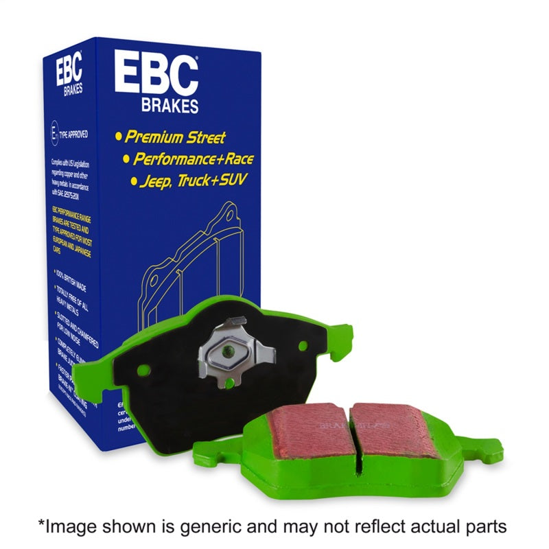 EBC 08-13 Infiniti EX35 3.5 Greenstuff Front Brake Pads