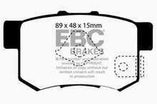 Load image into Gallery viewer, EBC 10-12 Acura RDX 2.3 Turbo Redstuff Rear Brake Pads