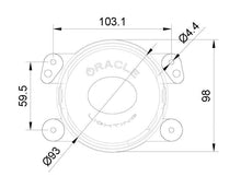 Load image into Gallery viewer, Oracle Jeep Wrangler JK/JL/JT High Performance W LED Fog Lights - w/o Controller SEE WARRANTY