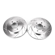 Load image into Gallery viewer, Power Stop 04-08 Ford F-150 Front Evolution Drilled &amp; Slotted Rotors - Pair