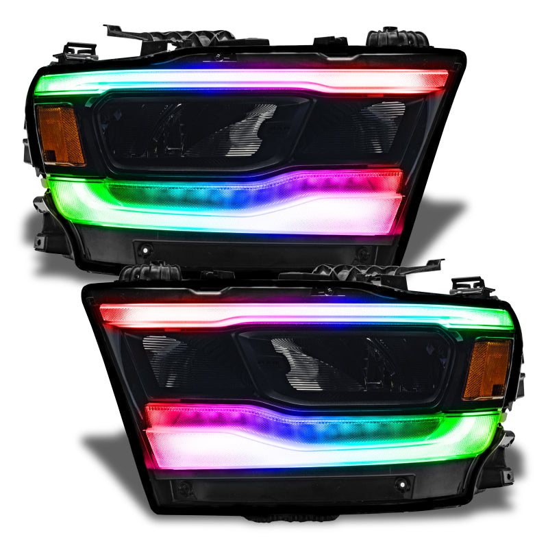 Oracle 19-21 Dodge RAM 1500 RGB+W Headlight DRL Kit- Reflector LED Headlights - +W SEE WARRANTY