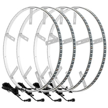 Load image into Gallery viewer, Oracle LED Illuminated Wheel Rings - Double LED - White SEE WARRANTY