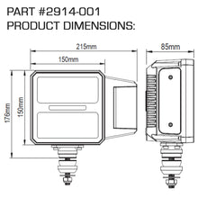 Load image into Gallery viewer, Oracle Lighting Multifunction LED Plow Headlight with Heated Lens 5700K SEE WARRANTY