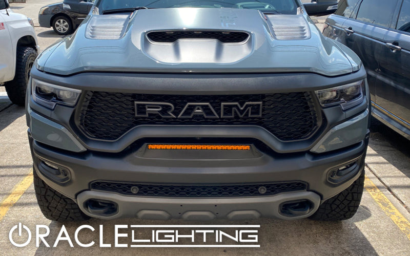 Oracle 19-22 RAM Rebel/TRX Front Bumper Flush LED Light Bar System SEE WARRANTY