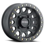 Method MR401 UTV Beadlock 15x7 / 5+2/38mm Offset / 4x156 / 132mm CB Matte Black Wheel