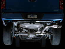 Load image into Gallery viewer, AWE 0FG 21+ Ford F150 Dual Side Exit Cat-Back Exhaust - 4.5in Diamond Black Tips