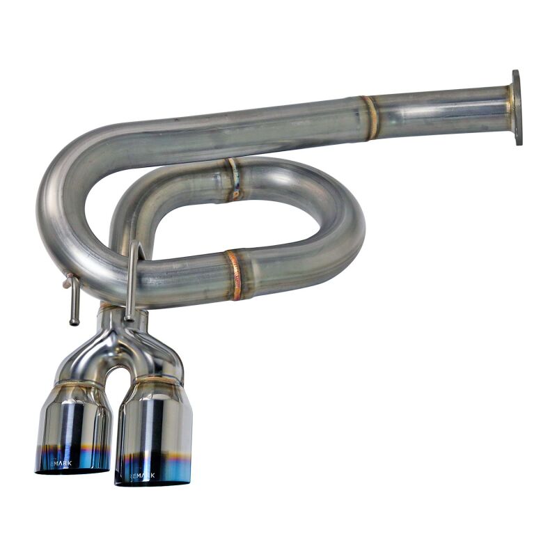 Remark 2022+ Honda Civic Sport Hatchback FL2 (Link Loop) Catback Exhaust Burnt Stainless Steel Tip