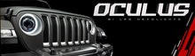 Load image into Gallery viewer, Oracle Jeep Wrangler JL Oculus Bi-LED Projector Headlights- Graphite Metallic - 5500K SEE WARRANTY