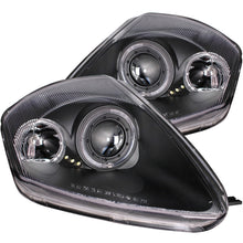 Load image into Gallery viewer, ANZO 2000-2005 Mitsubishi Eclipse Projector Headlights w/ Halo Black