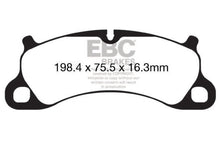 Load image into Gallery viewer, EBC 12-15 Porsche 911 (991) (Cast Iron Rotor only) 3.8 Carrera S Redstuff Front Brake Pads