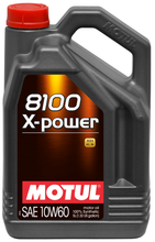 Load image into Gallery viewer, Motul 5L Synthetic Engine Oil 8100 10W60 X-Power