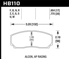 Load image into Gallery viewer, Hawk AP CP5200 Caliper HP+ Street Brake Pads