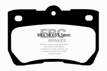 Load image into Gallery viewer, EBC 06-07 Lexus GS300 3.0 Yellowstuff Rear Brake Pads