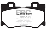 EBC 08-13 Infiniti FX50 5.0 Yellowstuff Rear Brake Pads