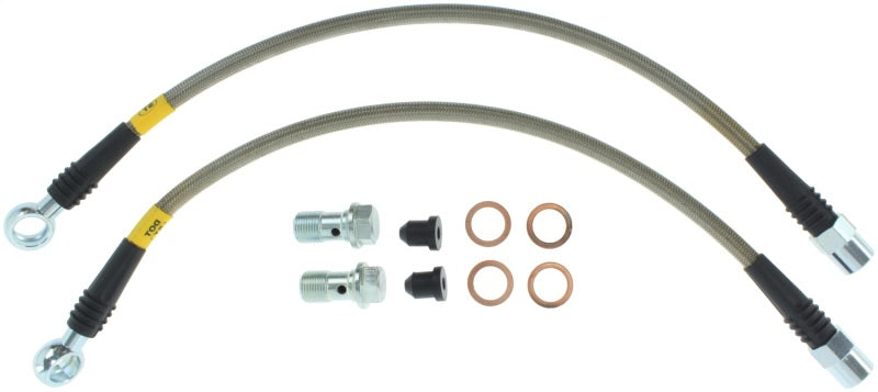 StopTech 01-05 Audi Allroad Rear Stainless Steel Brake Line Kit