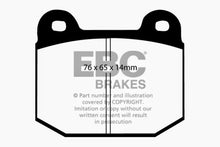 Load image into Gallery viewer, EBC 99-03 Mitsubishi Lancer Evolution 2.0 Turbo Yellowstuff Rear Brake Pads