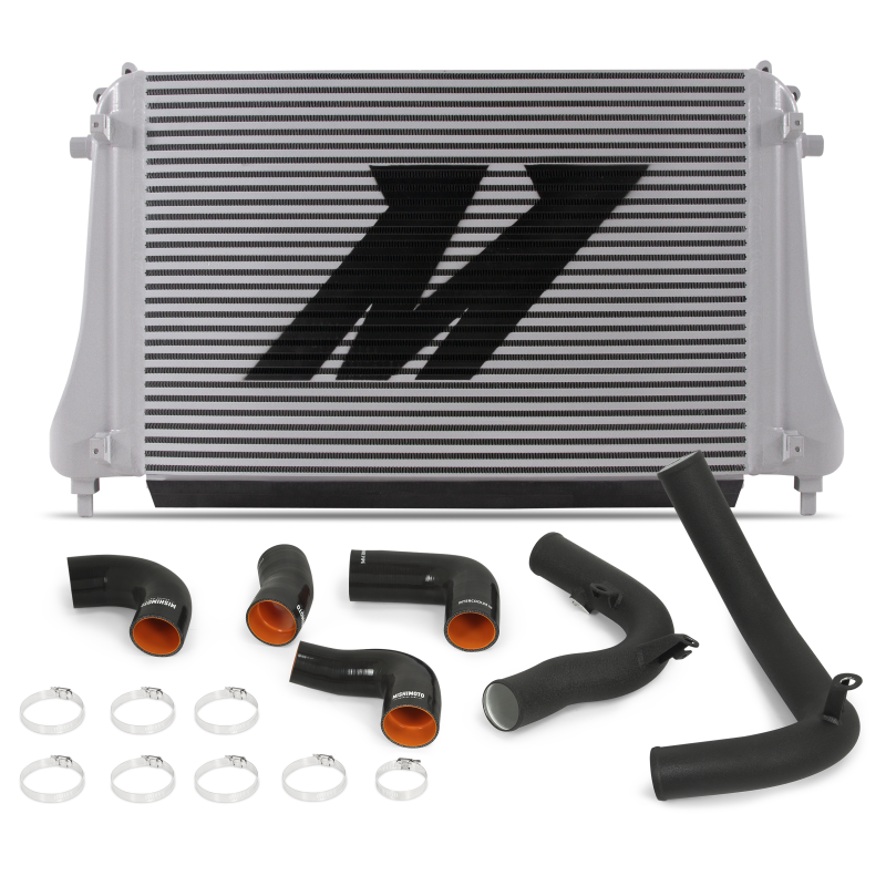 Mishimoto 2015+ VW MK7 Golf TSI / GTI / R Performance Intercooler Kit w/ Pipes (Black)