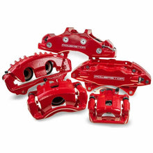 Load image into Gallery viewer, Power Stop 90-00 Honda Civic Front Red Calipers w/Brackets - Pair