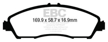 Load image into Gallery viewer, EBC 14+ Acura MDX 3.5 Ultimax2 Front Brake Pads