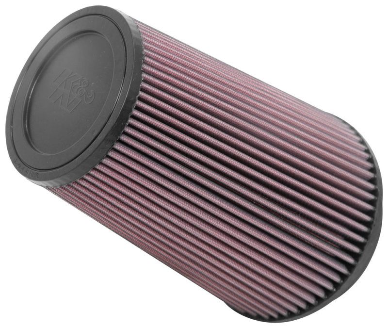 K&N Universal Clamp-On Air Filter 5in FLG / 6-1/2in B / 4-3/8in T / 8-3/4in H