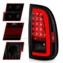 Load image into Gallery viewer, ANZO 00-06 Toyota Tundra (Std. Bed/Reg Cab) LED Taillights w/Light Bar Black Housing Smoke Lens