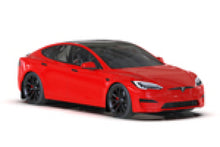 Load image into Gallery viewer, Rally Armor 21-24 Tesla Model S/ S Plaid Black UR Mud Flap w/Metallic Black Logo