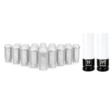 Load image into Gallery viewer, Mishimoto Aluminum Locking Lug Nuts M12x1.25 20pc Set Silver