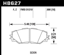 Load image into Gallery viewer, Hawk Performance Ceramic Street Brake Pads