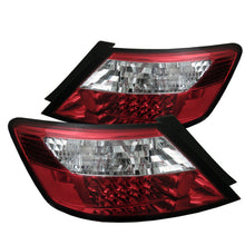 Load image into Gallery viewer, Spyder Honda Civic 06-08 2Dr LED Tail Lights Red Clear ALT-YD-HC06-2D-LED-RC