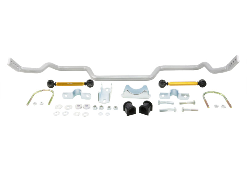 Whiteline 05+ Ford Mustang Coupe 8 cyl (Inc Shelby GT / GT500) Rear 27mm Heavy Duty Adj Swaybar