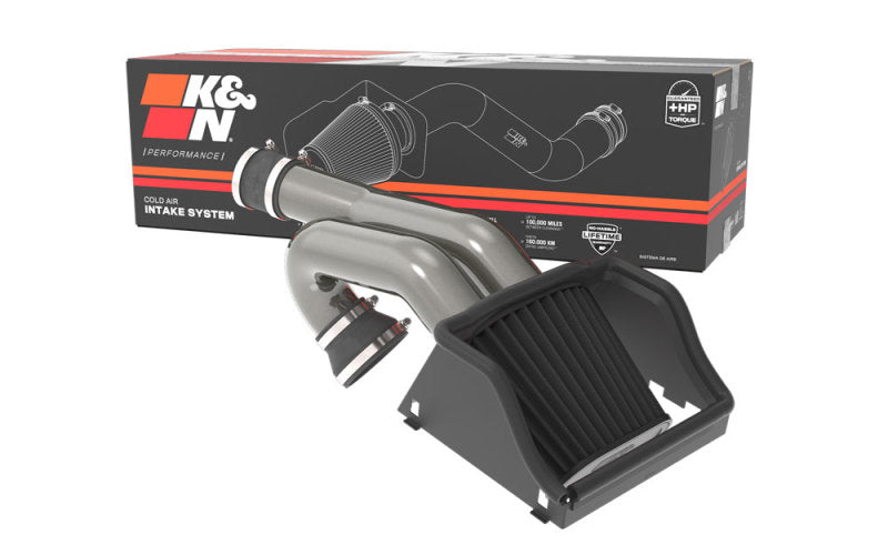 K&N 15-23 Ford F-150 (Incl. Raptor) 2.7L/3.5L V6 Performance Air Intake System