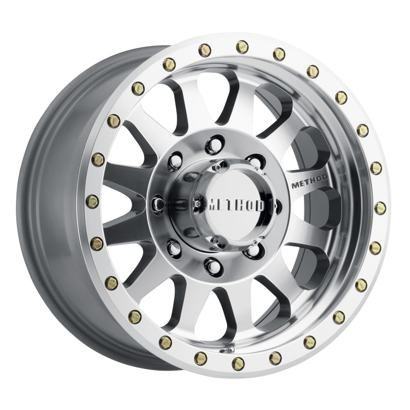 Method MR304 Double Standard 20x10 -18mm Offset 8x170 130.81mm CB Machined/Clear Coat Wheel