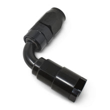 Load image into Gallery viewer, Russell Performance 3/8in SAE Quick Disc Female to -6 Hose Black 90 Degree Hose End