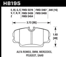 Load image into Gallery viewer, Hawk 84-4/91 BMW 325 (E30) HT-10 HPS Street Front Brake Pads