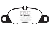 EBC 09-12 Porsche 911 (997) (Cast Iron Rotor only) 3.6 Carrera 2 Yellowstuff Front Brake Pads