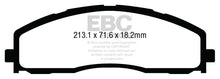 Load image into Gallery viewer, EBC 13+ Ford F250 (inc Super Duty) 6.2 (2WD) Yellowstuff Front Brake Pads