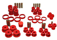 Load image into Gallery viewer, Energy Suspension 84-01 Jeep Cherokee/Wagoneer/Comanche Red Hyper-Flex Master Bushing Set